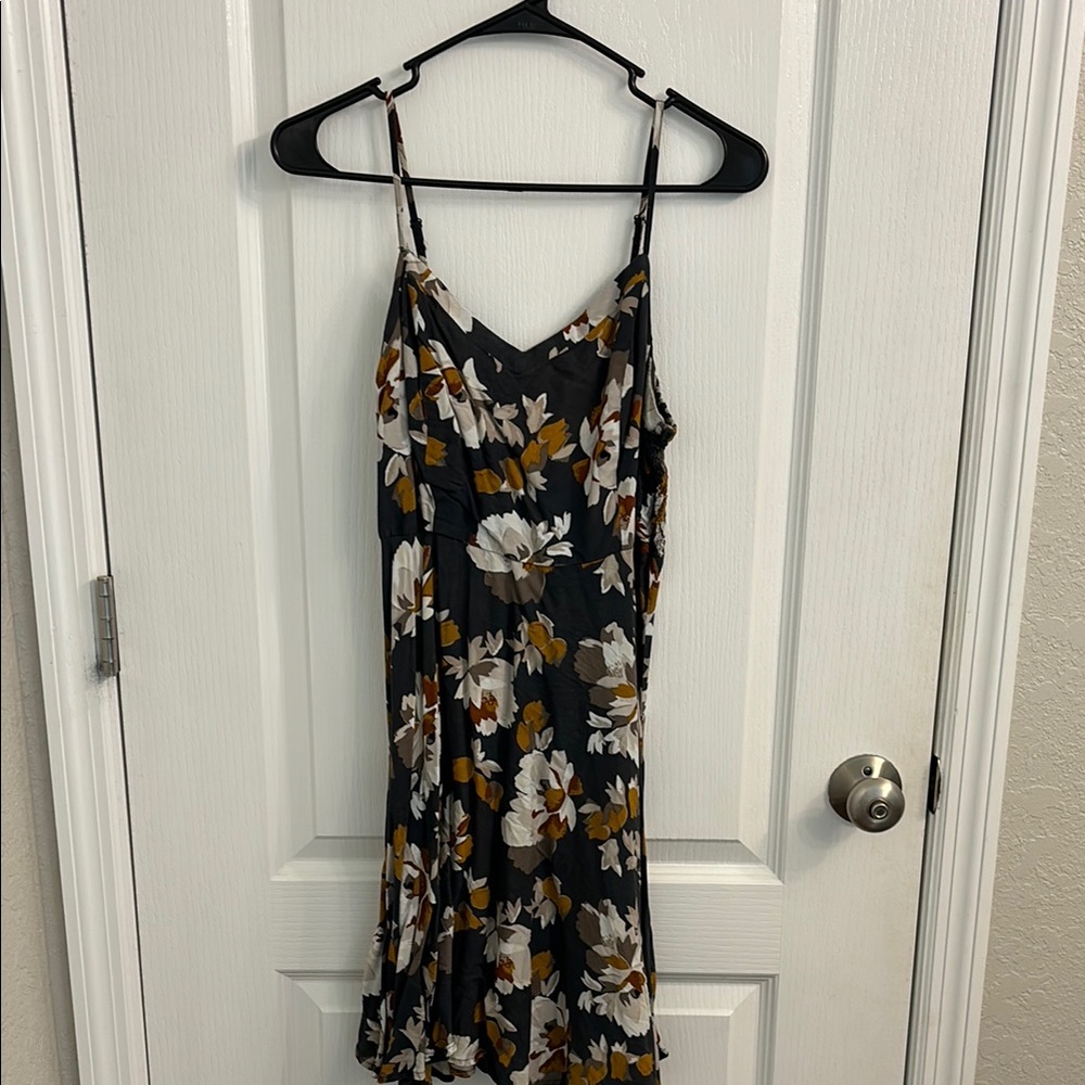 Floral Spaghetti Strap Dress
